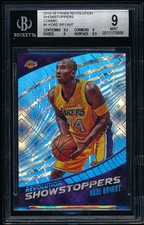 2015-16 Panini Revolution Kobe Bryant Showstoppers Cosmic #'d 48/100 BGS 9 Mint