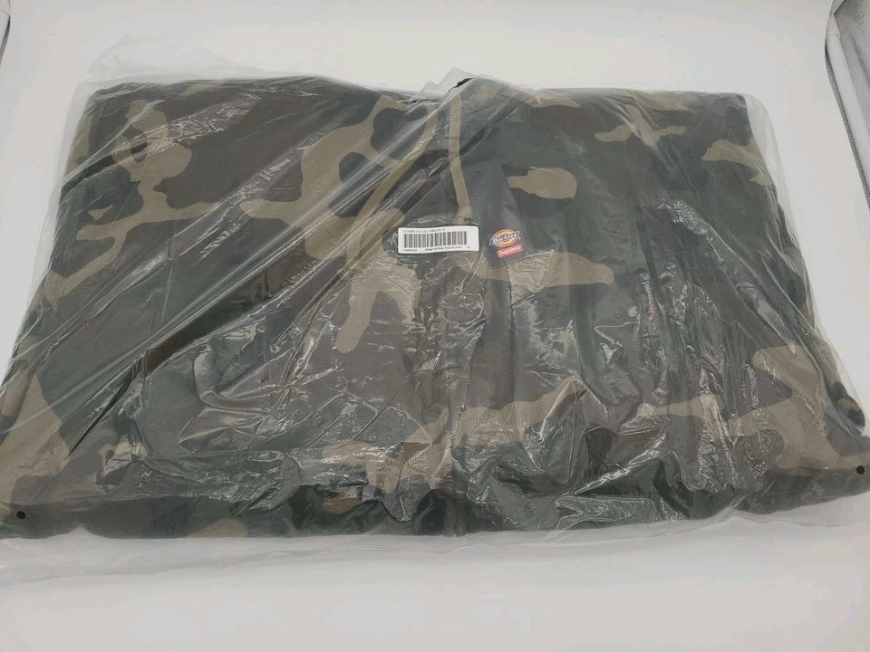 Supreme X Dickies Acolchado Forrado Cremallera Talla Grande L Sudadera con Capucha Camuflada FW25 DS Foto 3 de 4