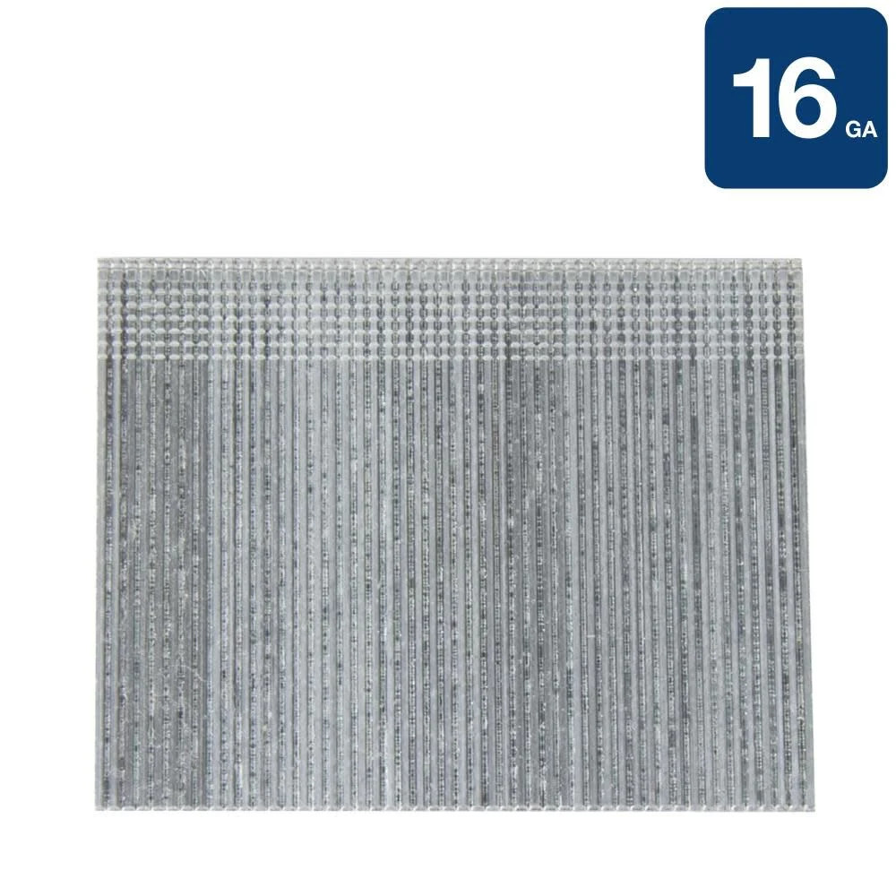 Metabo Hpt 2 Прямых финишных гвоздя 16-го калибра диаметром 1/2 дюйма, 1000 шт.