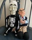 Jeff Dunham 17” Walter & 19” Achmed the Dead Terrorist Talking Dolls Puppets