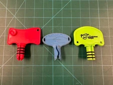 Barrel plug lot (x3). Tippmann, 32 Degrees, Extreme Rage. Rare!