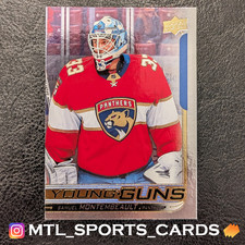 2018-19 Upper Deck #242 Samuel Montembeault Young Guns Silver Foil Rookie