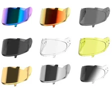 Nexx XR3R X.R3R Helmet Face Shield Visor Dark Smoke Iridium Blue Silver Red Gold