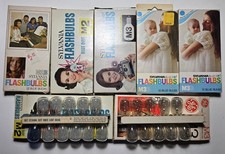 Vintage LOT of Sylvania  GE Flashbulbs in Boxes Total of 81 Unused Bulbs