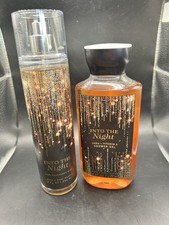 Bath  Body Works Into The Night 2pc Set Shower Gel Mist Full Size NEW