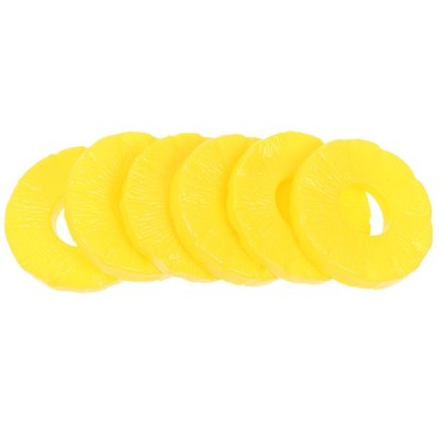  6 Pcs Deko Obst Realistische Künstliche Frucht Faux Gefälschte Früchte