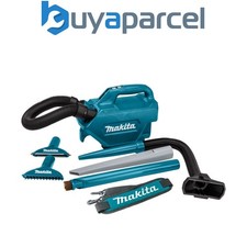 Makita DCL184Z 18v Volt LXT Brushless Vacuum Cleaner Cordless + Attachments