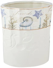 - Waste Basket, Guest Bathroom Essentials, Nautical Home Decor (Antigua Colle...