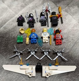 LEGO Ninjago 70728 Minifigure Set Overlord Jay Lloyd Nya Zane Nindroids