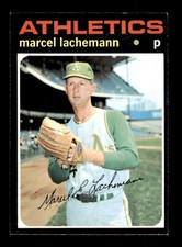 1971 Topps Baseball #84 Marcel Lachemann EX/MT *d4