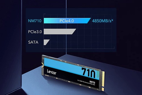 SSD M.2 2TB NM710 PCIe Gen4x4 NVMe - Afbeelding 3 van 7