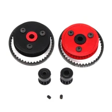 1/10 RC Car Belt Drive Transmission Gear For Axial SCX10& SCX10 II 90046 Gearbox