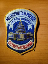 District of Columbia Metropolitan Police Shoulder Patch