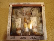 Bloomfield Cozy Up 4 Pieces Bath Set Incl: Shower gel, Lotion, Body Mist, Robe