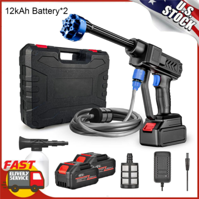#ad #ad Cordless Electric High Pressure Water Spray Car Gun Portable Washer Cleaner 48V $84.02