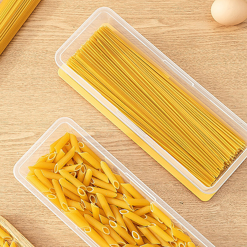 Stackable Spaghetti Noodle Pasta Container Box Food Storage Box