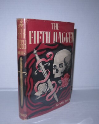 Dorothy Quick. / The Fifth Dagger 1947 HB/DJ Boston Mystery 