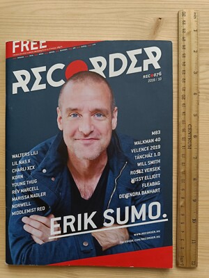 Erik Sumo Cover - Recorder - Hungarian Mag 76/2019