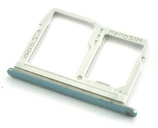 OEM CRICKET LG STYLO 6 LM-Q730AM4 REPLACEMENT BLUE MICRO SD SIM CARD TRAY