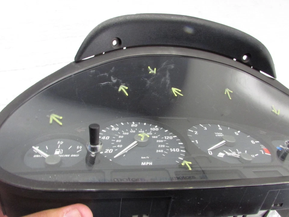 BMW 330I 1999-2002 instrumento velocímetro OEM 4117758 Foto 3 de 4