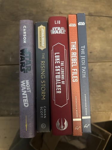 Lot of 5 STAR WARS Hardcover Books-Luke Skywalker/Jedi/Rebel++++ - Imagen 3 de 3