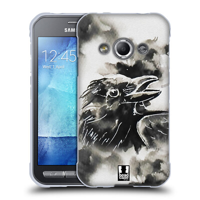 HEAD CASE DESIGNS BLACK & WHITE ANIMALS SOFT GEL CASE FOR SAMSUNG PHONES 4