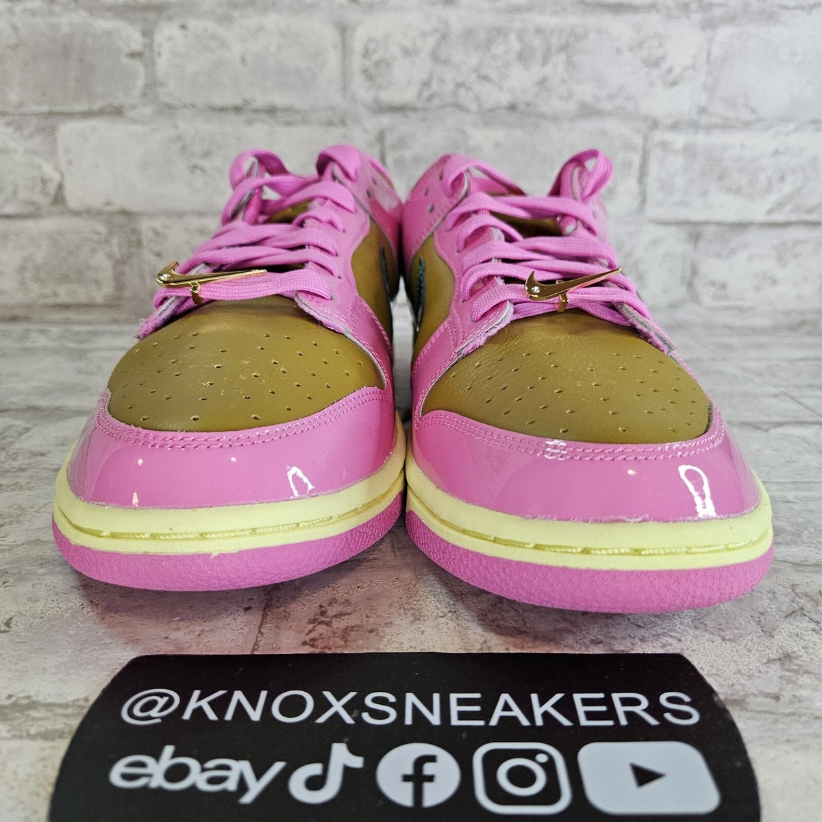 パリス Parris Goebel × Nike WMNS Dunk Low QS Playful Pink Size 7.5 - Nike Parris Goebel x Dunk Low Playful Pink W for
