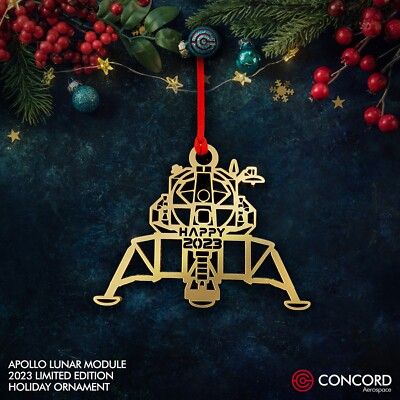 APOLLO LUNAR MODULE 2023 LIMITED EDITION TREE ORNAMENT