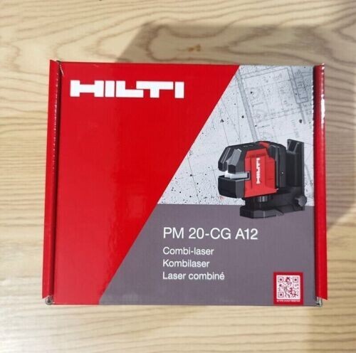 Hilti PM 20-CG A12 PLUMB AND CROSS LINE LASER NEW - Bild 5 von 6
