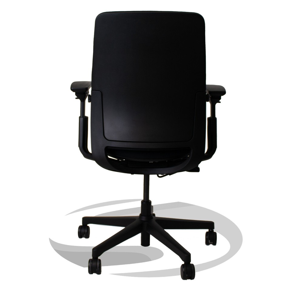 Steelcase Amia Chair Black Fabric Fully Loaded eBay