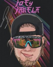 Joey Janela Signed 8x10 Photo Wrestling Autograph WWE Evolve CZW Bad Boy PWG 9