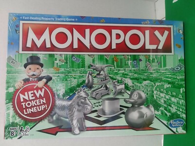 Monopoly Game Original Classic Family Board Game New Play Pieces Brand New