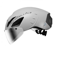 New OGK Aero R2 Cycling Helmet, Matt Light Gray