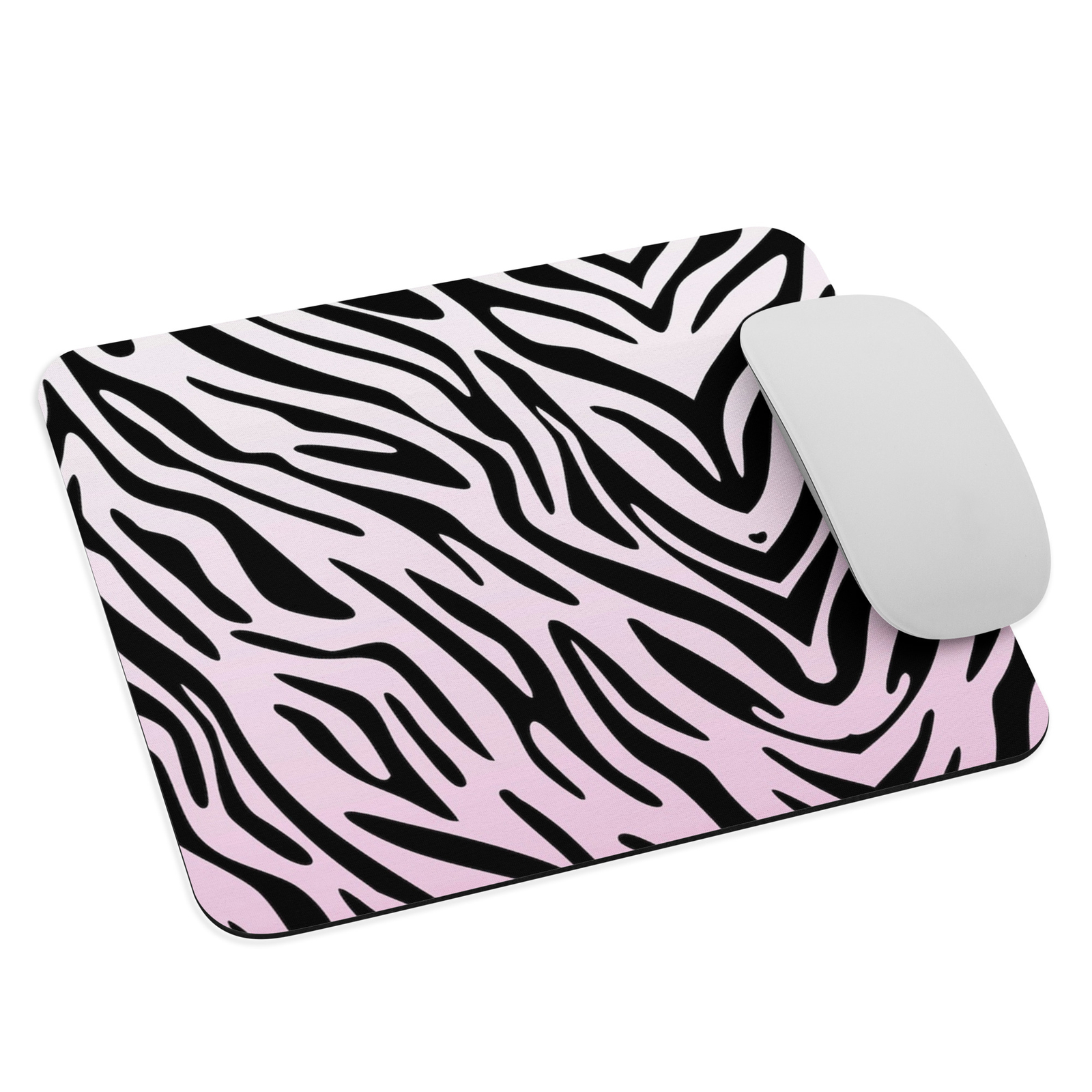 Mouse pad Zebra Print Animal print anti slip mouse pad-image