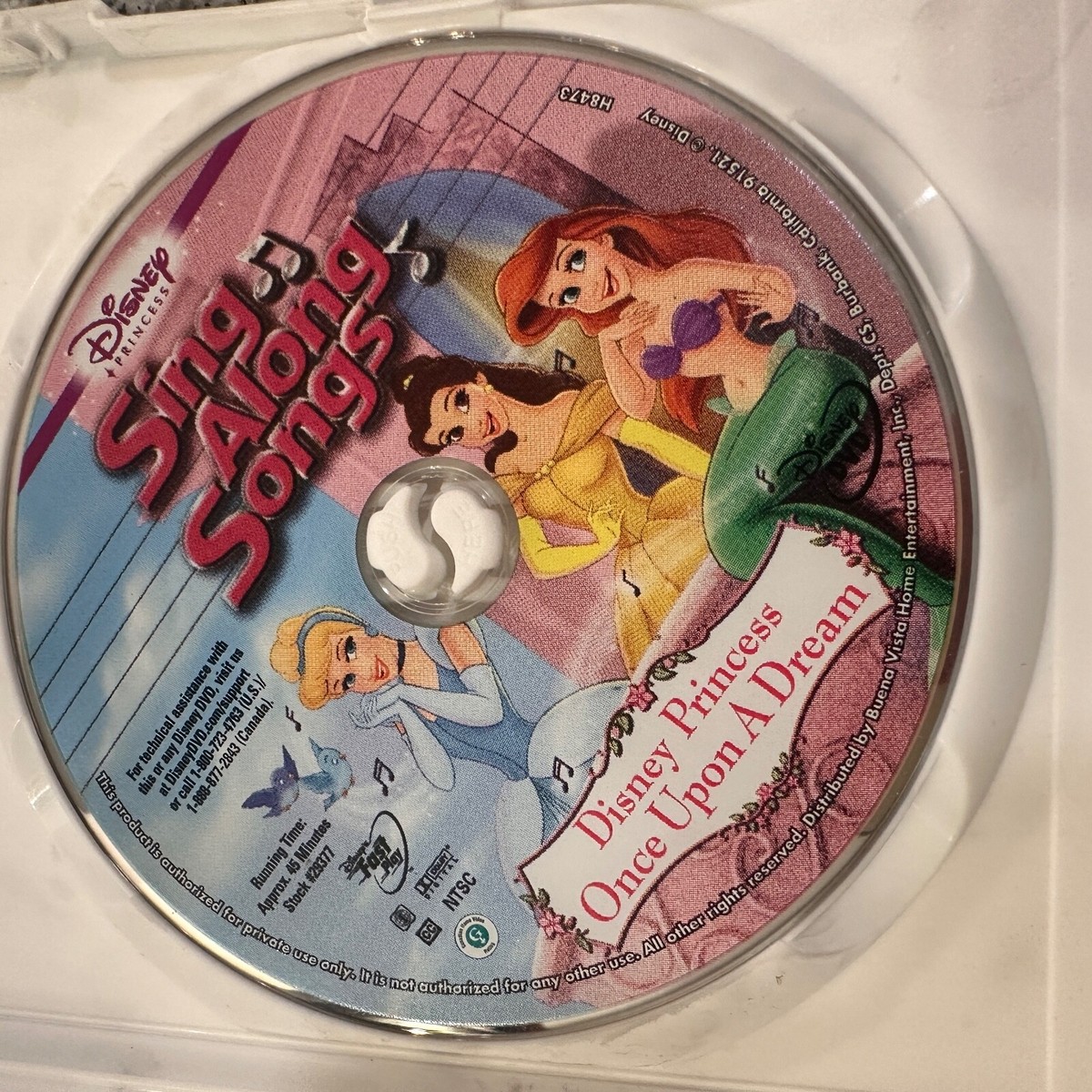 Disney Princess Sing Along Songs Vol. 1: Once Upon a Dream (DVD Disney Princess Sing Along Songs Vol. 1: Once Upon a Dream (DVD