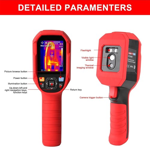 UTi260B Infrared Thermal Imager Handheld Thermal Camera Infrared Thermometer Res - Picture 3 of 9