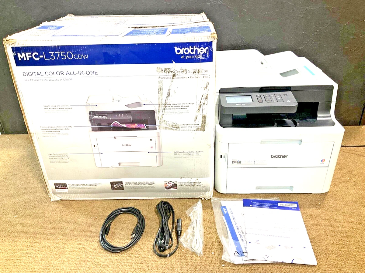 Brother MFC-L3750CDW Color Wireless Laser  Printer/Copier/Scanner/Fax❤️️✅❤️️✅❤️️