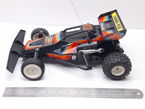 RadioShack Turbo Fox RC Car - Vintage & Rare 1987 RC Car UNTESTED No Remote - Picture 4 of 18