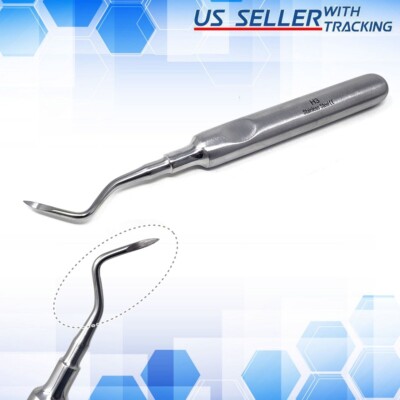 STAINLESS STEEL CE DENTAL HEIDBRINK ROOT TIP PICK ELEVATOR H3 RIGHT SLIM HANDLE