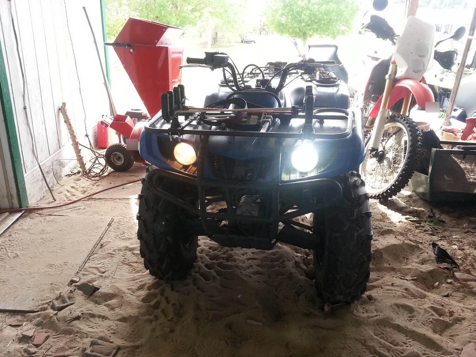 6000K Bulbs for Honda TRX400FW 1995-1996 FourTrax Foreman 400 4x4 LED Headlight - Image 3 of 4