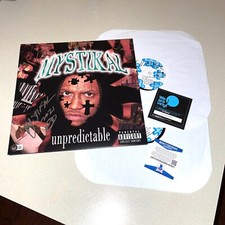 MYSTIKAL signed autographed UNPREDICTABLE ALBUM NO LIMIT BECKETT BAS COA BC90217