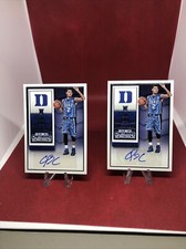 Quinn Cook 2015 Contenders Auto RC 2 Card Lot