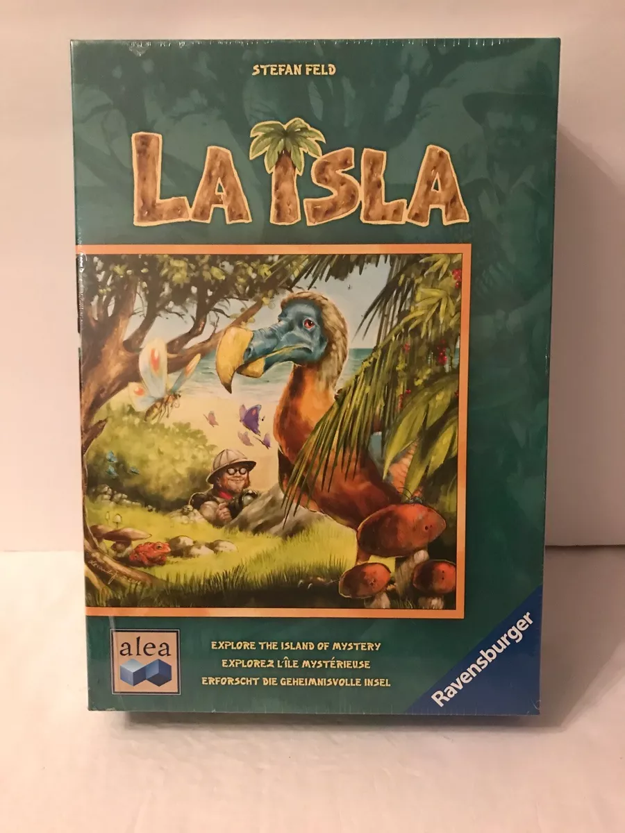 RAVENSBURGER ALEA LA ISLA EXPLORE THE LAND OF MYSTERY BOARD GAME