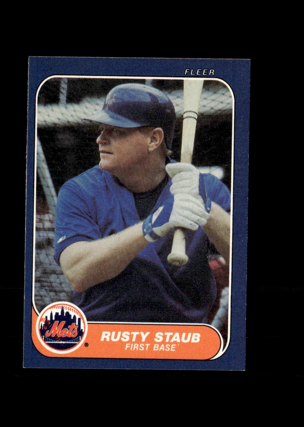 1986 Fleer - Rusty Staub #95