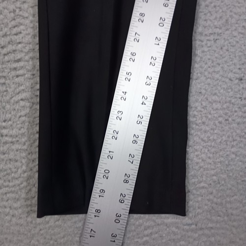 Chaps Dress Pants Youth Boy's 18 Husky Black Flat Front Wrinkle Resistant NWT - Picture 10 of 13