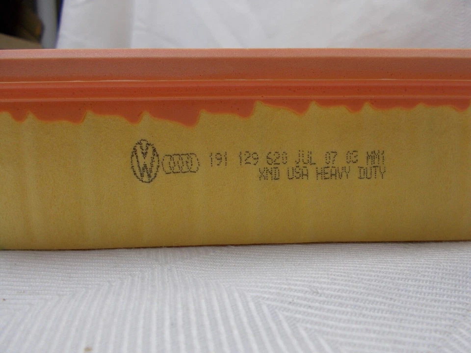 Filtro de aire del motor compatible con: Volkswagen Audi NOS 191 129 620 Foto 2 de 3