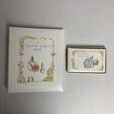 Vtg 1990 F Warne  Company Beatrix Potter Baby Book Album  Grandma's Brag Book