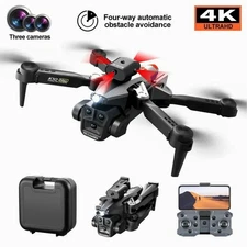 Foldable Camera Drone for Beginners Adult - Four Direction Obstacle Avoidance