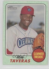 2017 Topps Heritage Minor League Edition Green 24/50 Jose Taveras #113 0x1