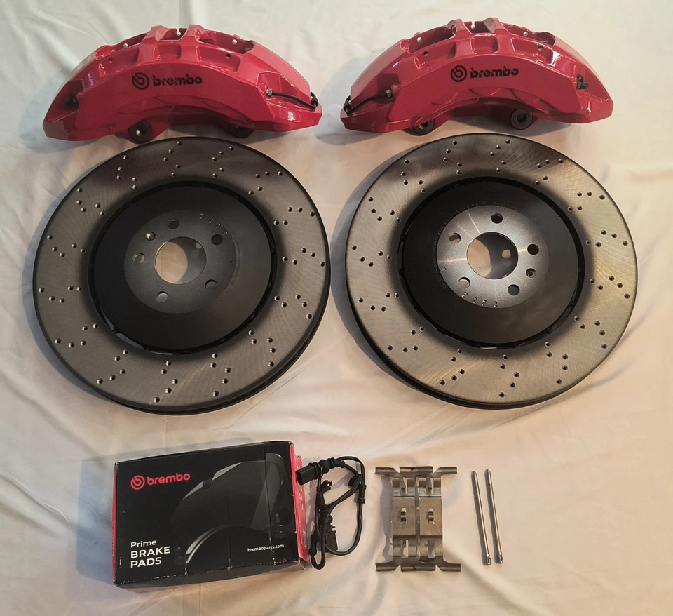 奥迪 B9 S4 S5 RS5 Q5 SQ5 Massive 400mm Stg4 制动系统 — 第 3/4 张图片